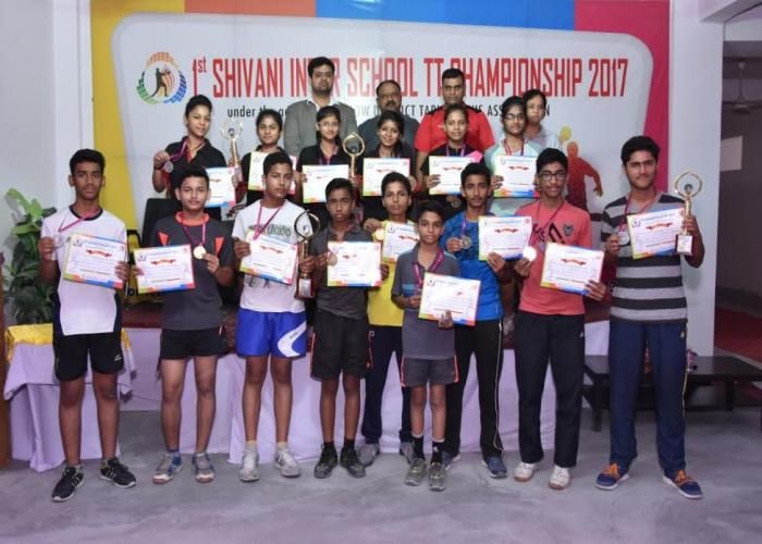 Table Tennis Championship नवयुग रेडियंस की बालिका वर्ग में क्लीन स्वीप