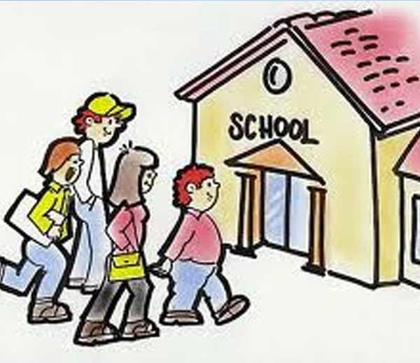 Eighth Order to close schools आठवीं तक के स्कूल बंद करने के आदेश