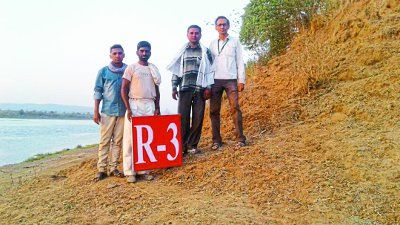 campaign नर्मदा तटों को हरा-भरा बनाने 10 क्विंटल बीज एकत्रित