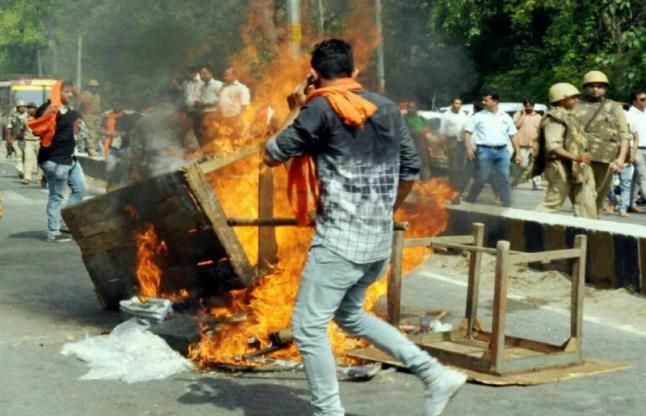 Violence बड़ी खबर: सहारनपुर प्रकरण में सांसद समेत 300 से अधिक समर्थकों पर FIR