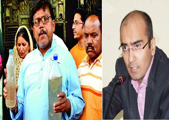 praduman singh tomar होटल पर शहर की निगाहें पुरानी छावनी पहुंचे नगर निगम प्रशासन पुलिस और सैंकड़ों कांग्रेसी