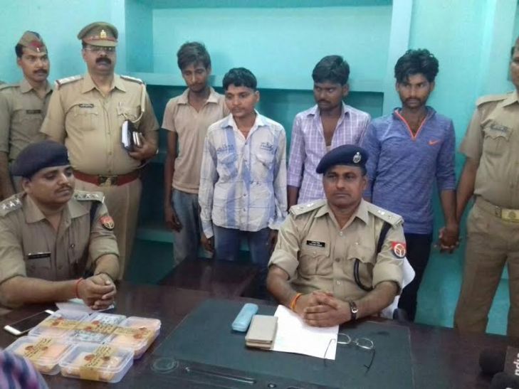 crime पचास लाख रुपये की हेरोइन के साथ चार तस्कर गिरफ्तार
