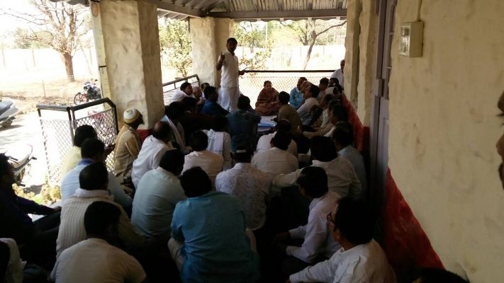 To the meeting The guest addressing. नगरपरिषद चुनाव को लेकर बनने लगी रणनीति