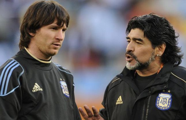 Maradona Messi विश्व कप की दौड़ से बाहर होने की कगार पर अर्जेंटीना : माराडोना