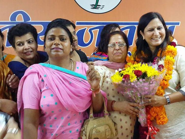 kamaljeet कमलजीत सहरावत निर्विरोध बनीं एसएमसीडी की महापौर