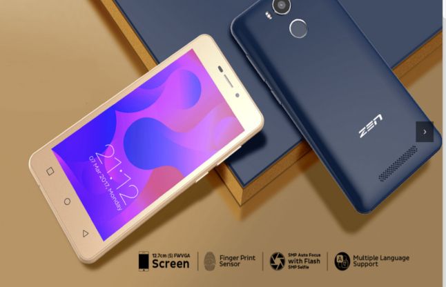 zen Zen Mobile ने मात्र 5999 रुपए में लॉन्च किया फिंगरप्रिंट सेंसर वाला फोन
