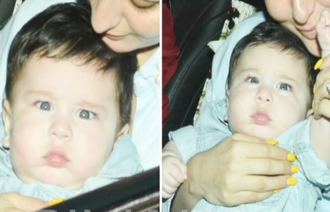 this is the cutest picture of Taimur Ali Khan करीना कपूर की सलाह: 'तैमूर' जैसा बच्चा पाना हो तो खूब घी और पास्ता खाएं