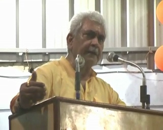 Union Minister Manoj Sinha केंद्रीय मंत्री मनोज सिन्हा ने व्यापारियों से किया सीधा संवाद, कहा- जल्द बेहतर होगी कानून- व्यवस्था