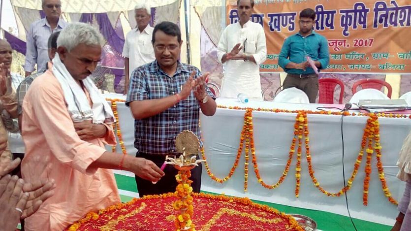 Kisan mela बीजेपी विधायक सुरेंद्र सिंह का अधिकारियों को निर्देश, गांव में जाकर किसानों को कृषि योजनाओं की जानकारी दें