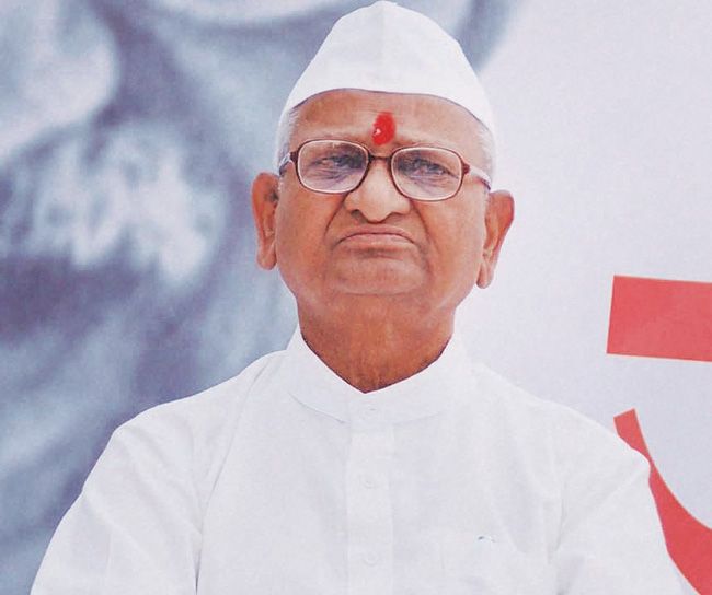 anna hazare अन्ना हज़ारे को राष्ट्रपति बनाने की उठी मांग