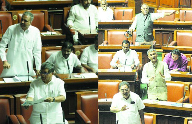 bangalore news संघ नेता के खिलाफ एसपी को कार्रवाई का निर्देश देकर विवादों में फंसे वन मंत्री