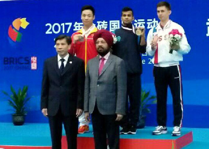 Anjul Namdev won gold medal in martial arts जबलपुर के इस खिलाड़ी ने इंडिया के लिए जीता स्वर्ण पदक, विदेश में लहराया परचम