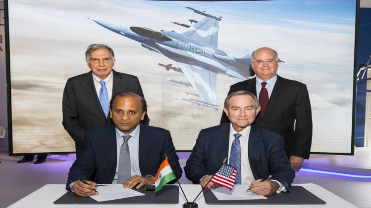 Lockheed Martin signed With Tata मेक इन इंडिया: टाटा भारत में बनाएगा F-16 लड़ाकू विमान