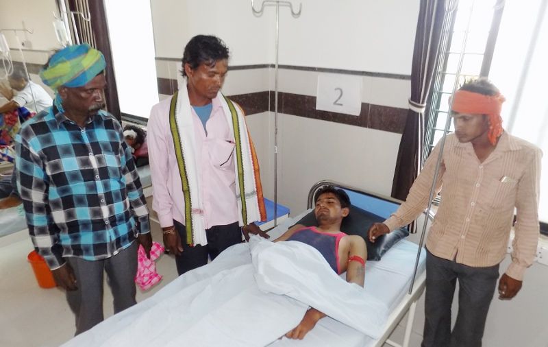bd2172 जमीनी रंजिश में युवक को मारी गोली, घायल