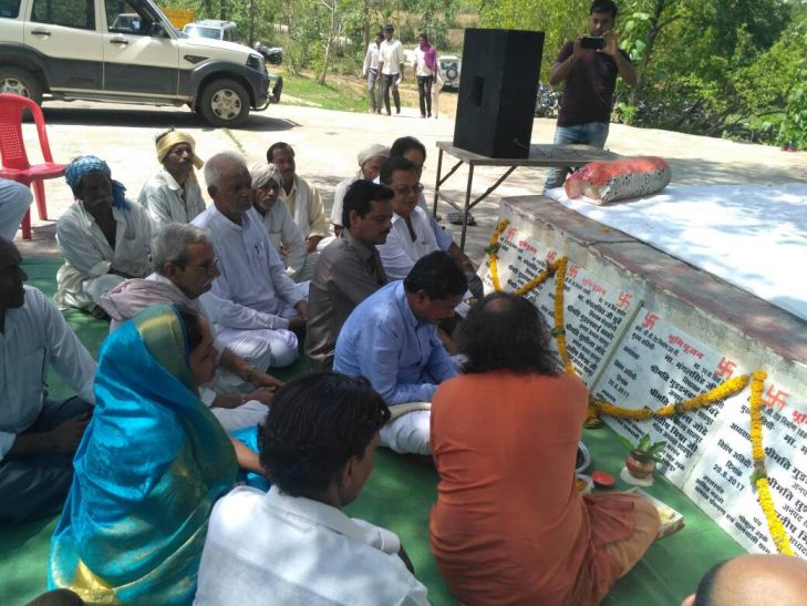 bhumi pujan अस्सी लाख से चमकेगी शाहपुर की सडक़ें