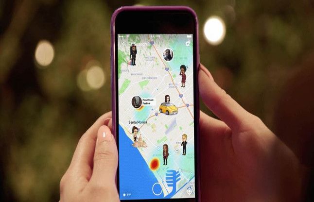 Snapchat Launches Location Sharing Snap Map Feature स न पच ट न ल क शन श यर ग फ चर स न प म प ल च क य Patrika News