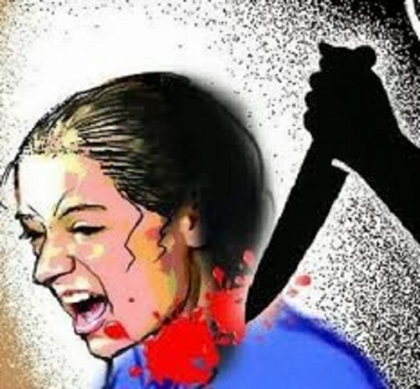 Rape attempt दुराचार में विफल होने पर युवती को चाकू से गोदा