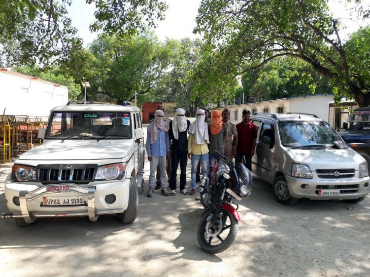 Criminal पुलिस मुठभेड़ के बाद पकड़े गये चार शातिर लुटेरे