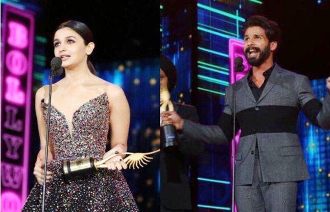 Shahid kapoor, Alia Bhatt आईफा अवॉर्ड्स 2017: शाहिद-आलिया को बेस्ट एक्टर्स का अवॉर्ड, फिल्मों में 'नीरजा' सर्वश्रेष्ठ