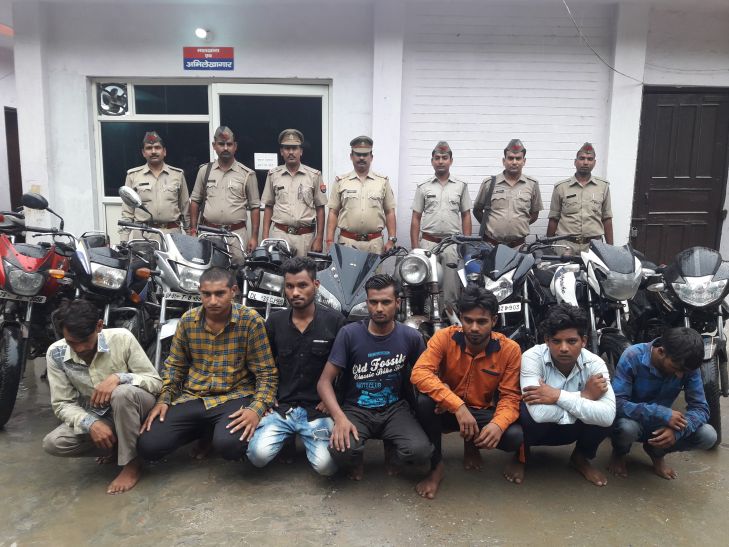 thief गाजियाबाद पुलिस के हत्थे चढ़े 7 अन्तर्राजीय गिरोह के शातिर चोर