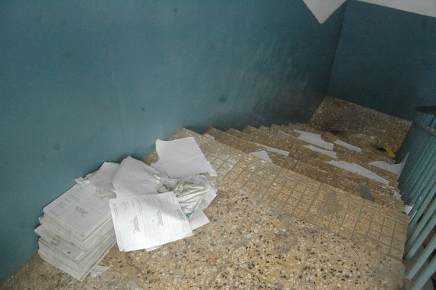 jhabua जिला अस्पताल में गीले हो रहे एक्स-रे फॉर्म व रिकॉर्ड