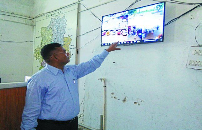 CCTV camera, district police, police, traffic poli पुलिस को भरोसा तीसरी नजर के पहरे में इस जिले की सुरक्षा व्यवस्था