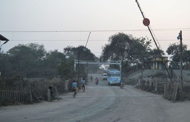 For Railway track maintanance, Kotra road gate wil रेलवे ट्रैक बदलने कोतरा रोड फाटक लगतार दो दिन 5 घंटे रहेगा बंद