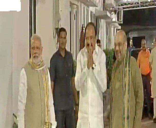 BJP parliamentry board meeting वेंकैया नायडू होंगे NDA के उपराष्ट्रपति पद के उम्मीदवार