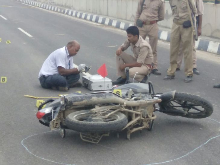 police encounter BREAKING: सुबह-सुबह गोलियों से गूंजा NH-91, मुठभेड़ में इंस्पेक्टर और बदमाश को लगी गोली