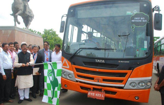 tata cng bus Tata Motors ने उतारी बायो CNG से चलने वाली बस, जानें इसकी खासियतें