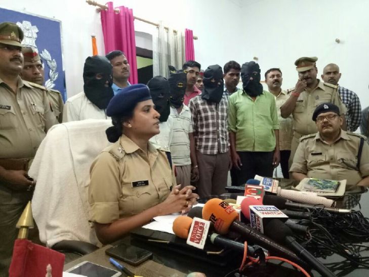 Criminals झुन्नू नट गैंग के पांच शातिर सदस्य गिरफ्तार