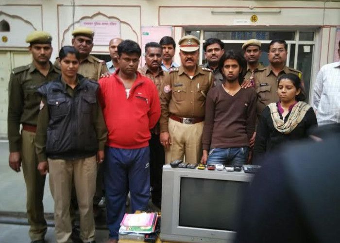 भारत-पाक मैच पर जयपुर मे सट्टे का भंडाफोड़, 2 गिरफ्तार