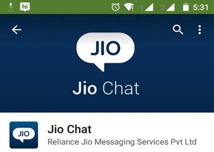 jio chat vs whatsapp