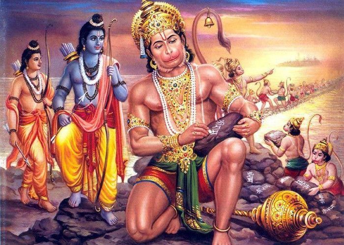 Hanuman Also Wrote Ramayn But It Sink In Ocean - हनुमान जी ...