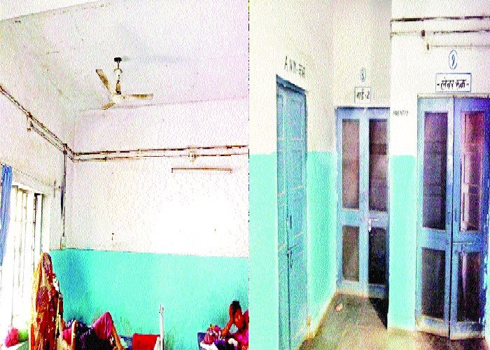 बिजली कनेक्शन नहीं, भीषण गर्मी में मरीज हो रहे बेहाल