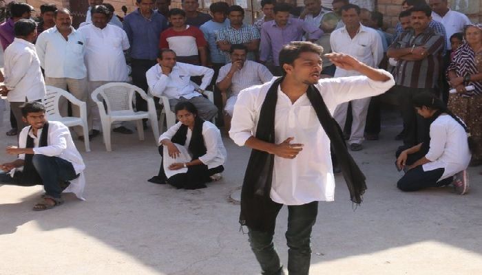 street play by jodhpur corporation स्वच्छ जोधपुर के लिए नगर निगम का 'नुक्कड़ नाटक'