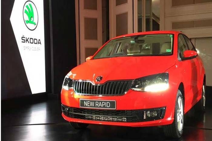 skoda स्कोडा ने नए कलेवर में भारत में लॉन्च की रैपिड 2016, कीमत 8.27 लाख से शरु