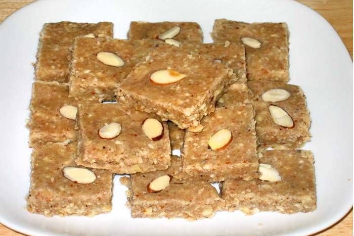 Atta Til barfi सर्दी भगानी है तो खाएं तिल आटा बर्फी