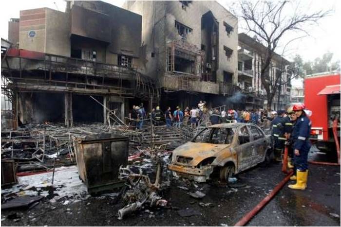 baghdad blast बगदाद : भीषण कार बम धमाके में 51 लोगों की मौत, आईएसआईएस ने ली हमले की जिम्मेदारी