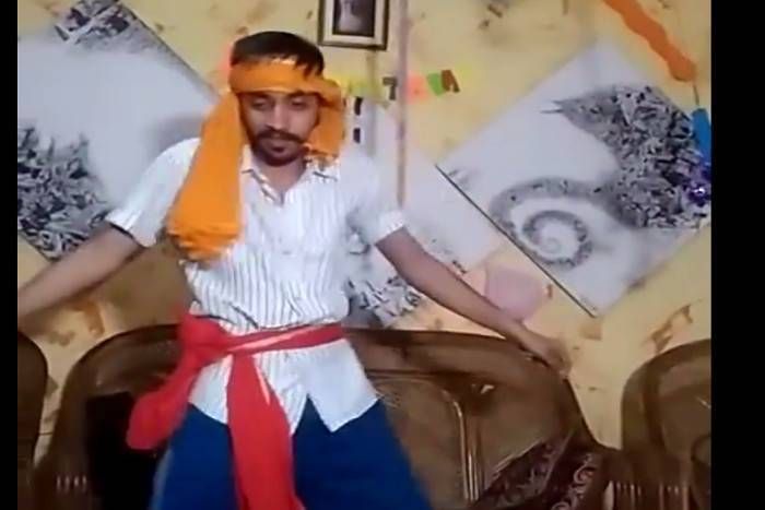 Funny Rajasthani देखें VIDEO: हरियाणवी गाने पर दमदार डांस, देख कर फैन हो जाएंगे