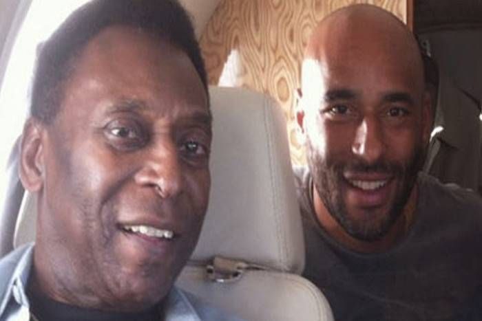 Pele's son Adinho महान खिलाड़ी पेले के बेटे एडिन्हो ने पुलिस के सामने आत्मसमर्पण किया