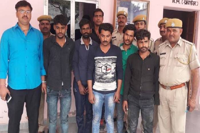 रात को हाइवे कनारे खड़े वाहनों से डीजल चोरी करने वाला गिरोह पकड़ा, गैंग के 5 सदस्य गिरफ्तार