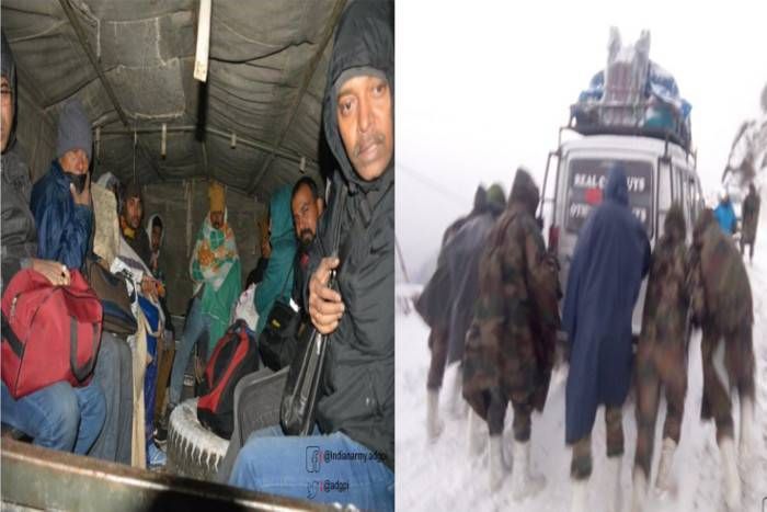 यहां फिर 'देवदूत' बने Indian Army के जवान, बर्फीले तूफान में फंसे सैंकड़ों सैलानियों की बचाई जान