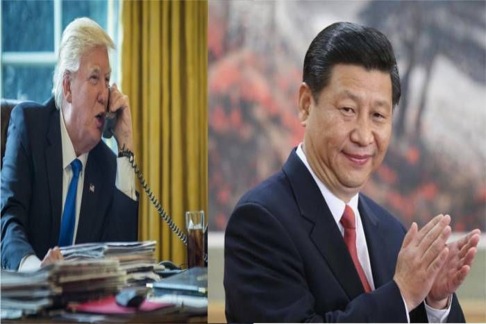 trump उत्तर कोरिया पर अमरीकी हमले को लेकर बोले शी जिनपिंग, कहा - मसले का हल शांतिपूर्ण तरीके से करें ट्रंप