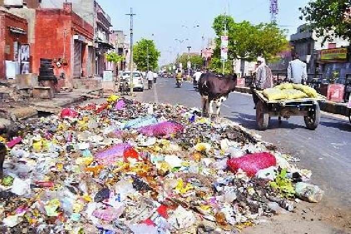Workers On Strike In Rajasthan Biggest City, Cleaning Systems Fail ...