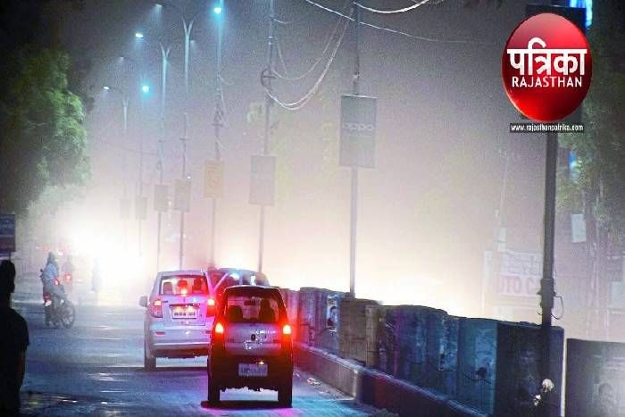उदयपुर मौसम के रंग, जानें पत्रिका के संग: देर रात अंधड़, बिजली गुल होते ही अंधेरे में डूबा रहा उदयपुर