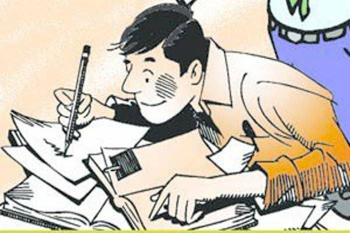 Jhalawar students threatening teachers for imitation नकल कराने के लिए शिक्षकों को ऐसे धमकाते हैं 'मुन्नाभाई'