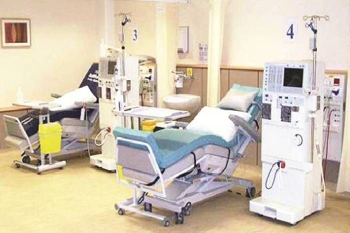 barmer बाड़मेर अस्पताल में धूल फांक रही डायलिसिस मशीन