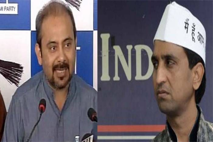 dilip pandey आप नेता दीलीप पांडे का विश्वास पर हमला, कहा- बीजेपी के खिलाफ क्यों नहीं करते टिप्पणी