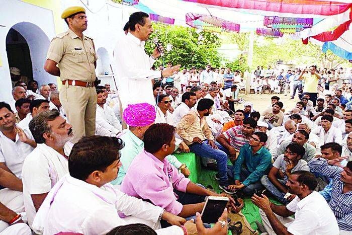 विधायक सिंह बोले, जाट अपने हक की लड़ाई को रहें तैयार